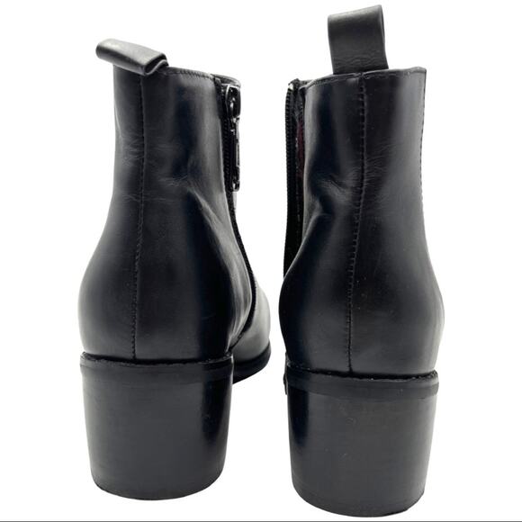 Blondo Women's Laureece Waterproof Booties black leather size 6.5 - Picture 8 of 15